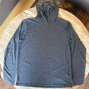 Patagonia Men's Capilene Cool Daily Hoody (Heather Navy)